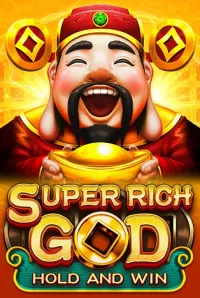 Super rich god slot logo